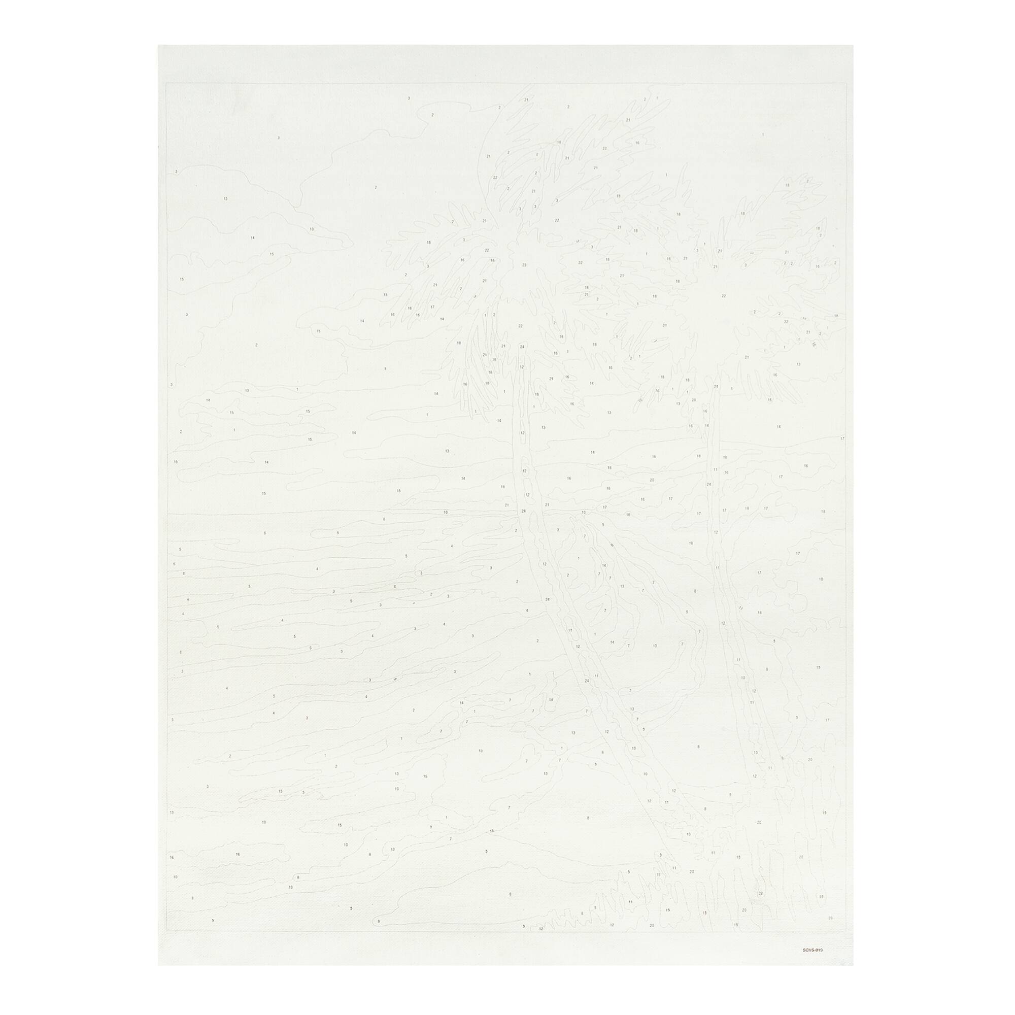 16" x 20" Beach Paint-by-Number Kit by Artist's Loft®